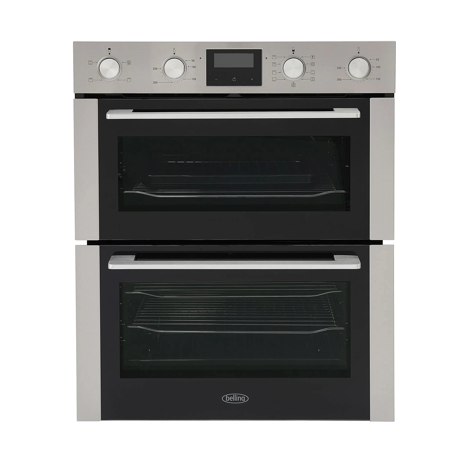 Belling BEL-BI703MFCBLK - Electric Double Oven