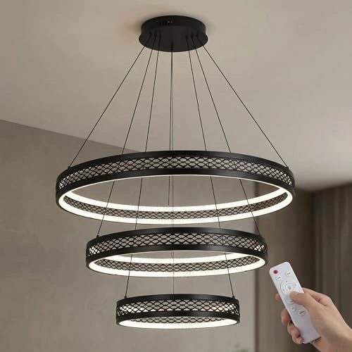 Modern LED Chandelier - 3000K-6000K Dimmable