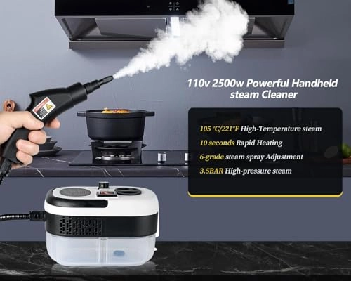 Steam Cleaner - 3-bar 1.2L
