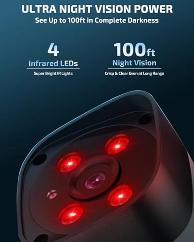 Wireless Security Camera System - 4 cameras 16 channels 5MP