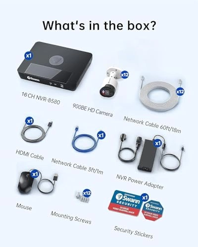 NVR-8990 - 16 Channel + NHD-900BE - 12 4K