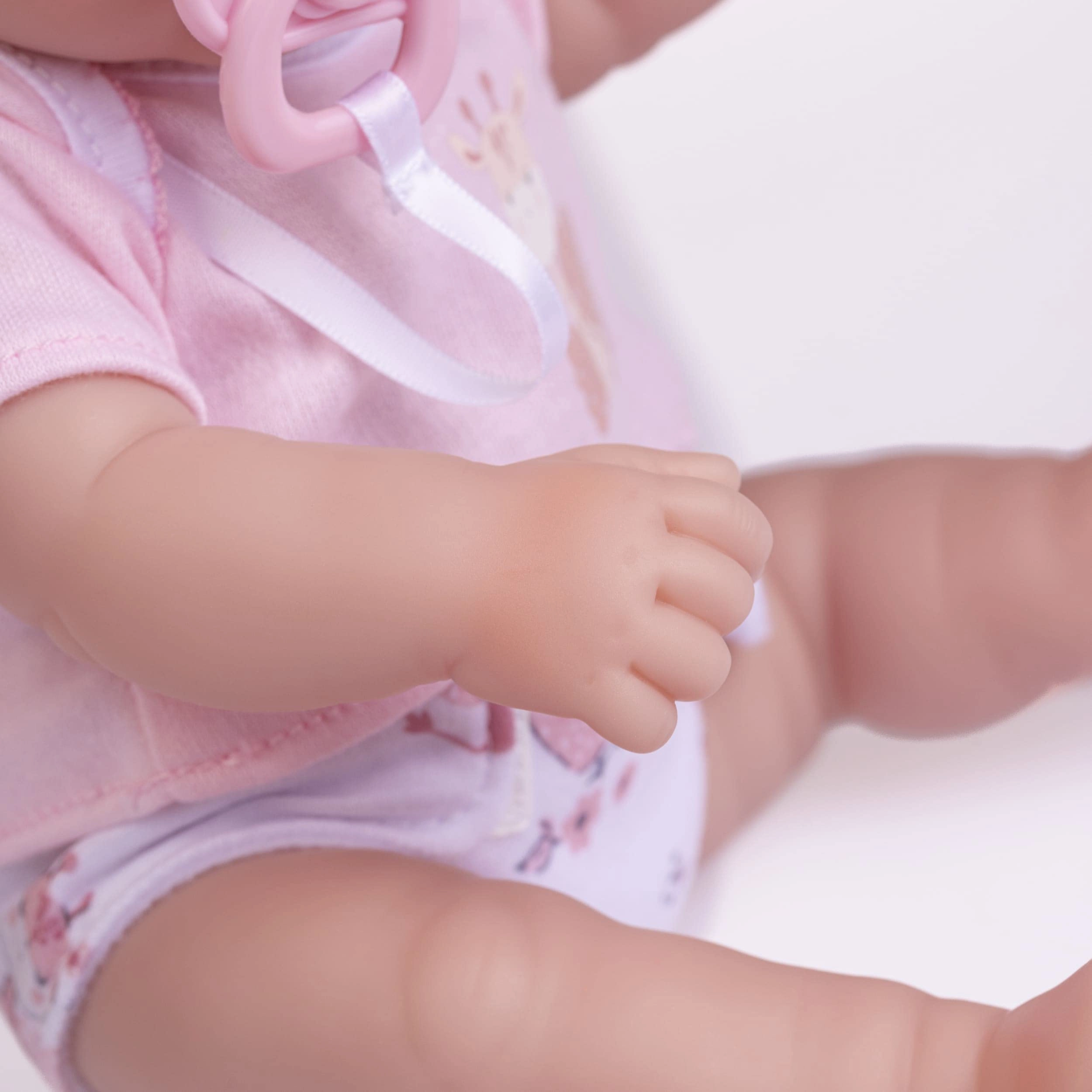 La Newborn Baby Doll Gift Set - 12" Pink Ages 2+
