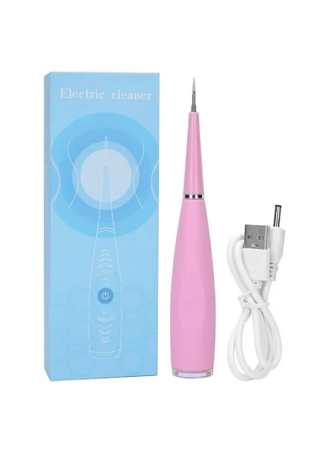Electric Sonic Toothbrush - USB Rechargeable Soft Bristles Pink