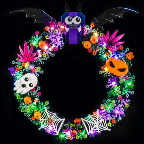 Light kit Compatible with Lego 40825 Halloween Wreath - LED Flash Lights