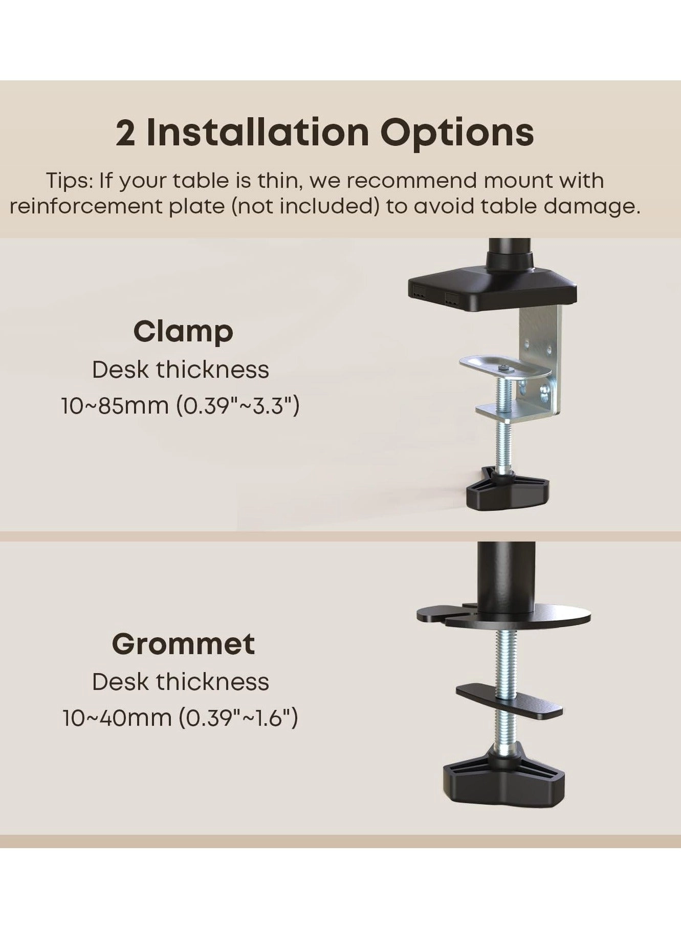 RE5454 - 3 17-27" 75x75mm 100x100mm