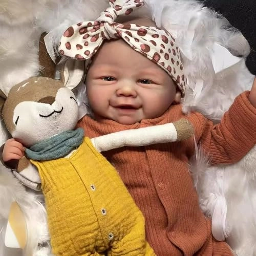 Vivienne Reborn Baby Doll - 19 inch Full body vinyl Ages 3+