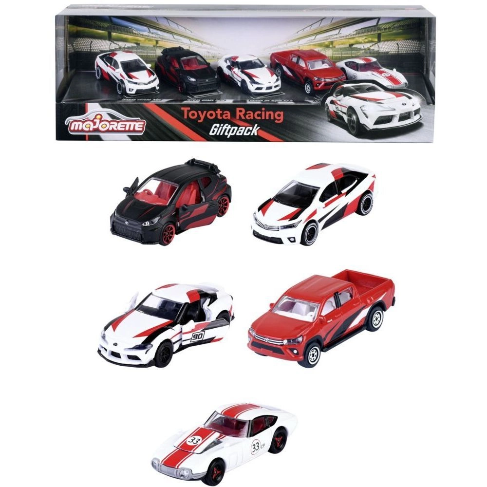 Majorette Toyota Racing - Die-cast 3+ Giftpack