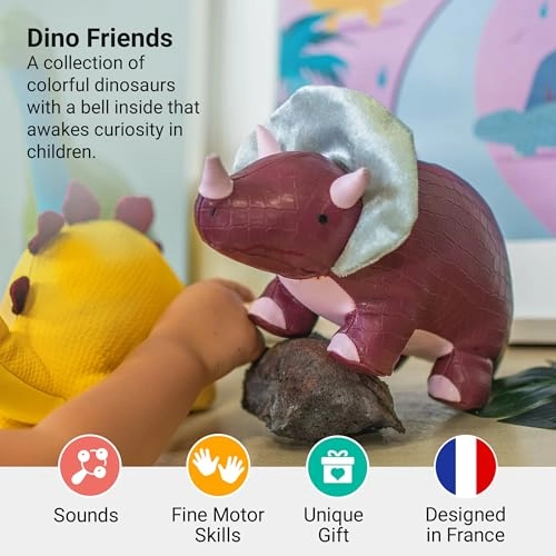 Little Big Friends Dino Friends Penelope the Triceratops - 0 months+
