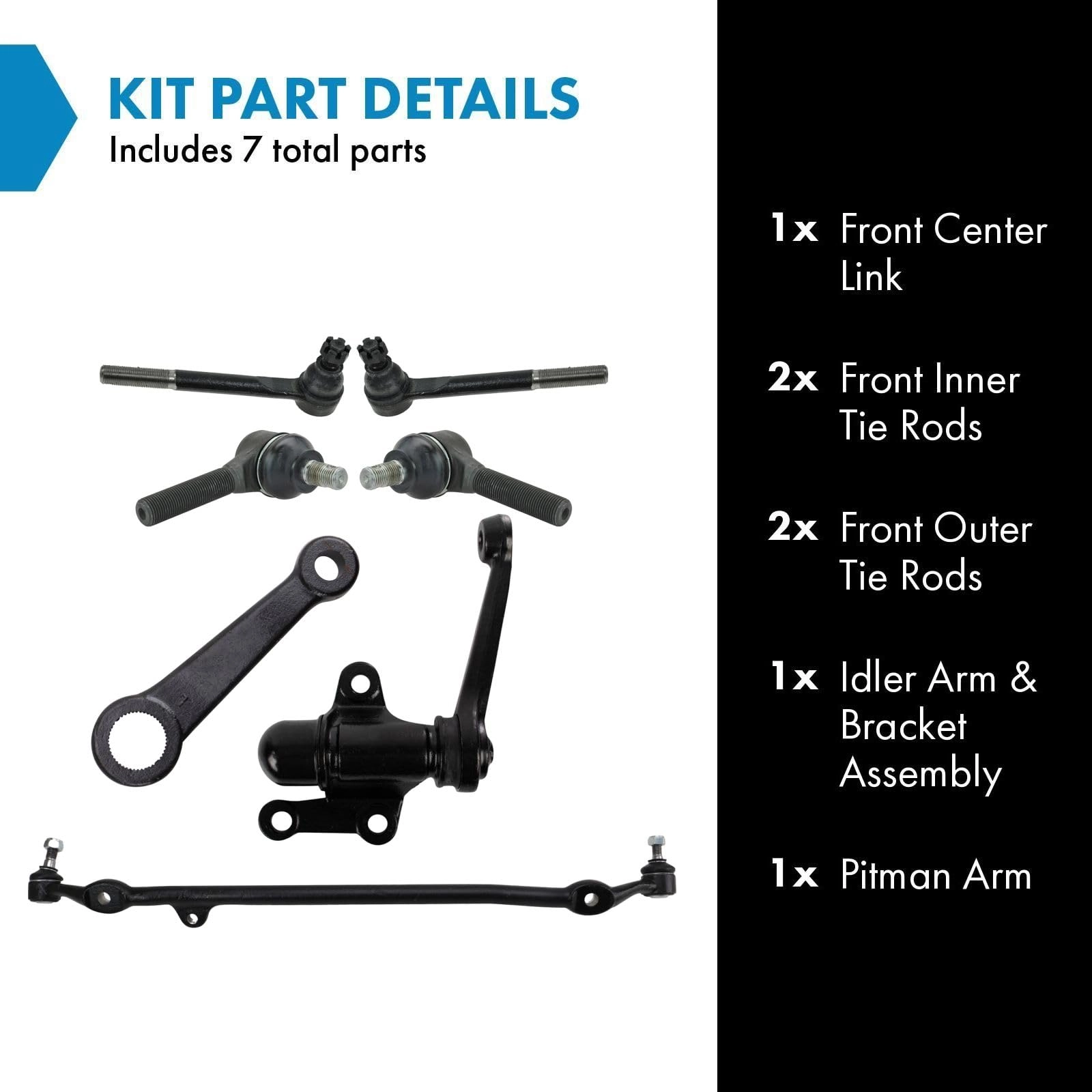 PSA30984 - 7 Piece Steering Kit