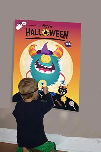 Pin The Eye on The Monster Game - 36 months - 17 years