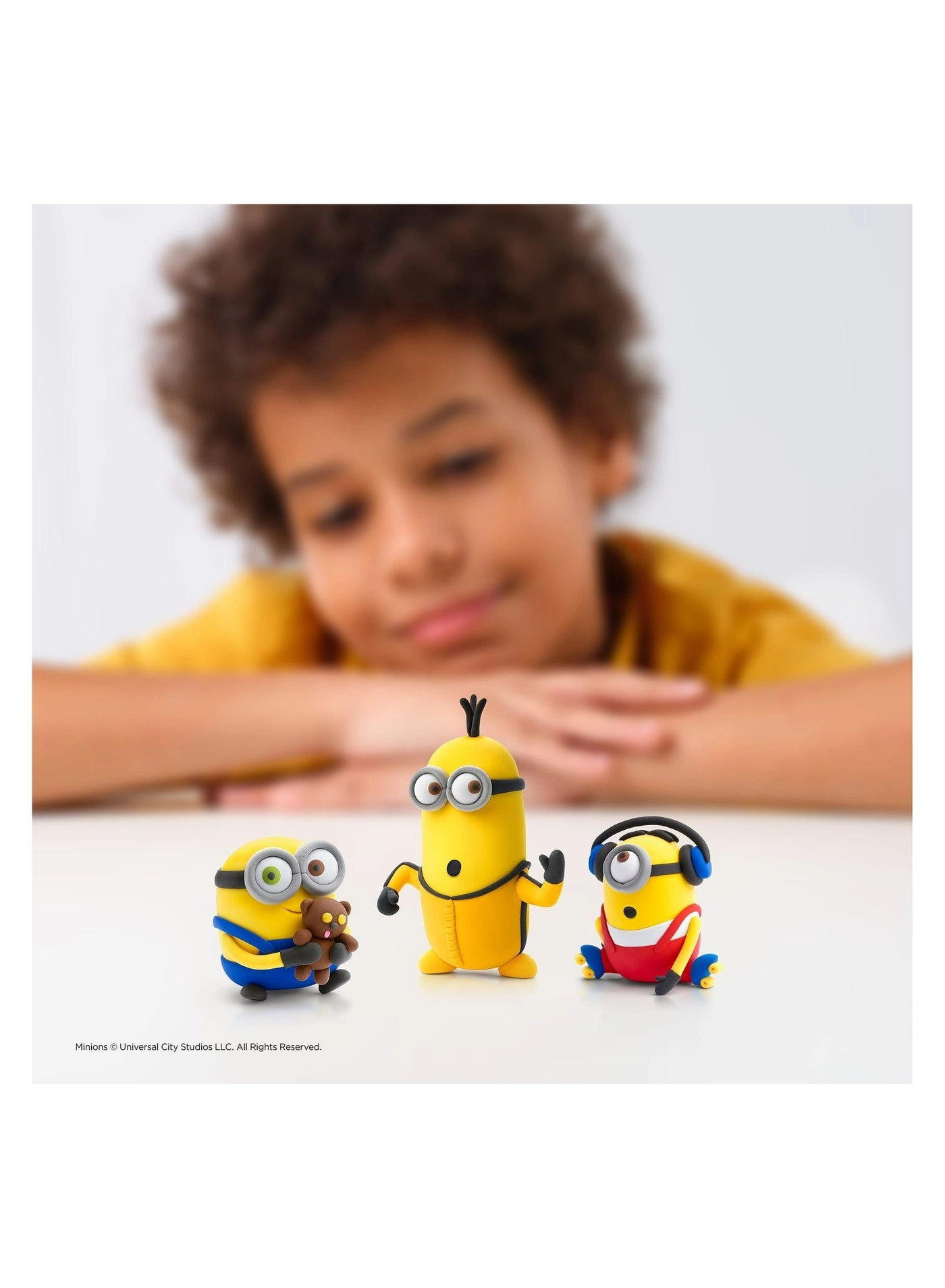 Minions Bob & Tim Colourful modelling air-dry clay - 3+ years
