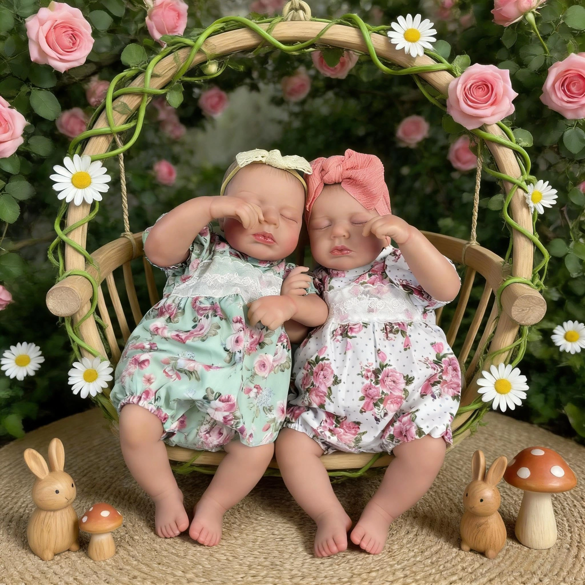 Reborn Baby Doll - Twins 18 Inch Ages 3+ Set