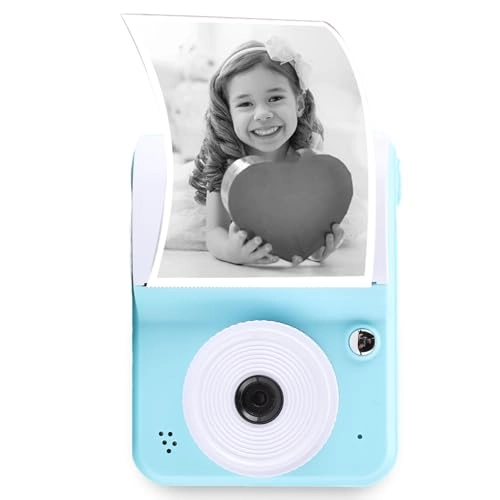 Instant Print Camera - 48MP 1080P 1800mAh