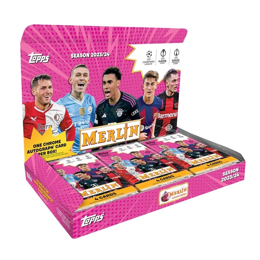 Topps Merlin Collection - 18 Packs 4 Cards Per Pack