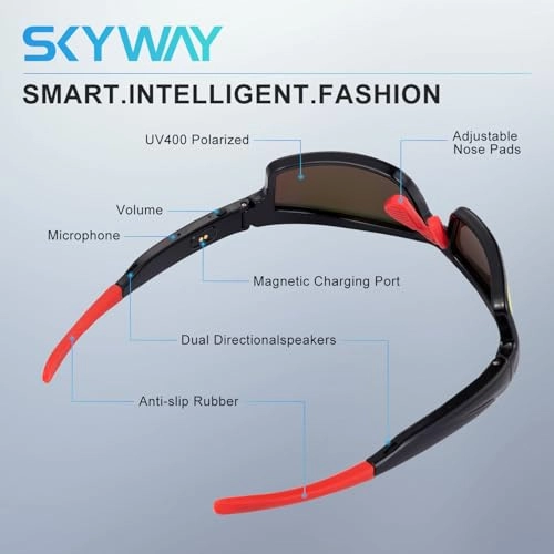 Polarized Sports Sunglasses - Blue