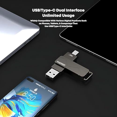 Dual OTG USB Type-C Flash Drive - USB 3.1 512GB
