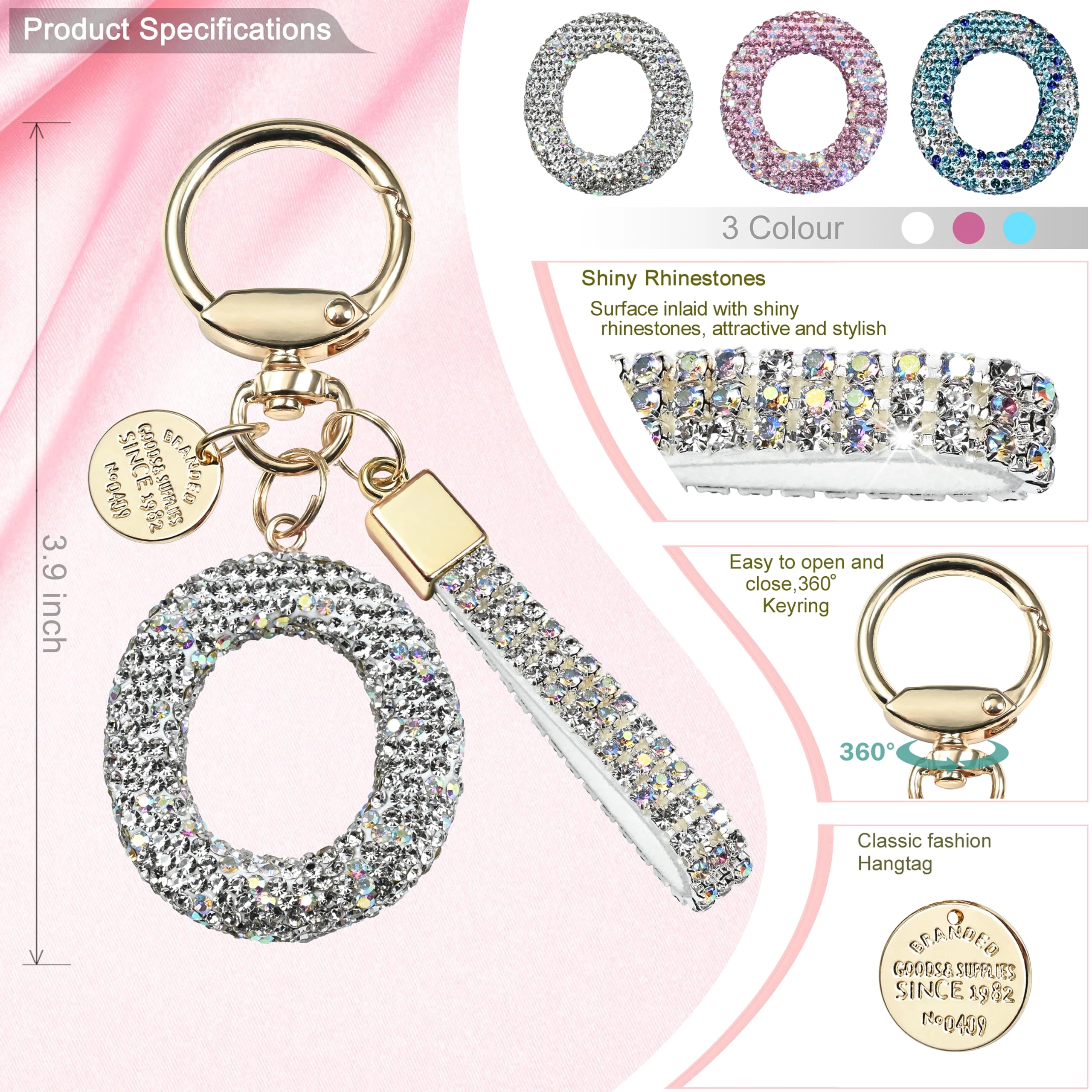 Initial Letter Keychain - Letter