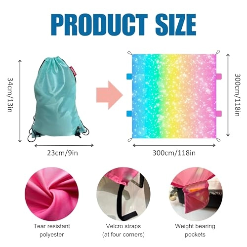 Magic Fort Building Kit - 10 x 10 feet CPC certified