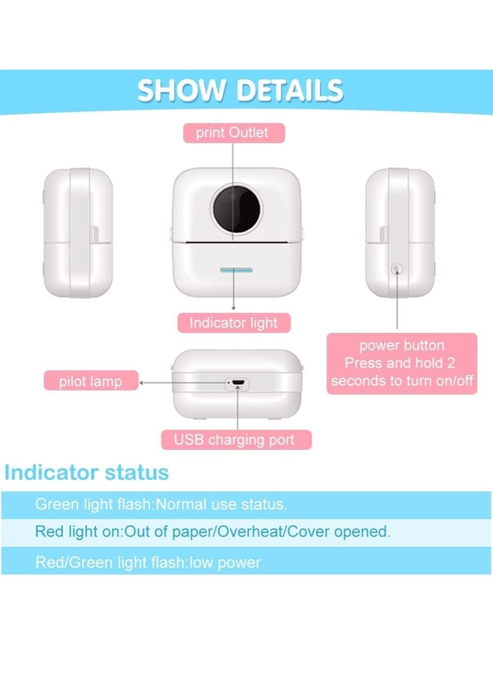 Label Maker Machine - Thermal printer