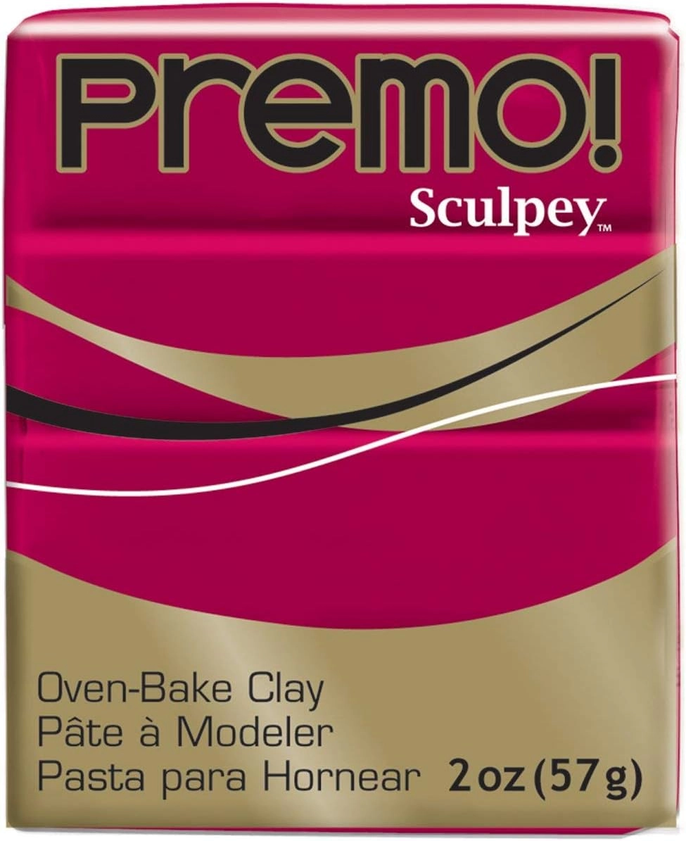Sculpey Premo - 2 oz Alizarin Crimson Hue