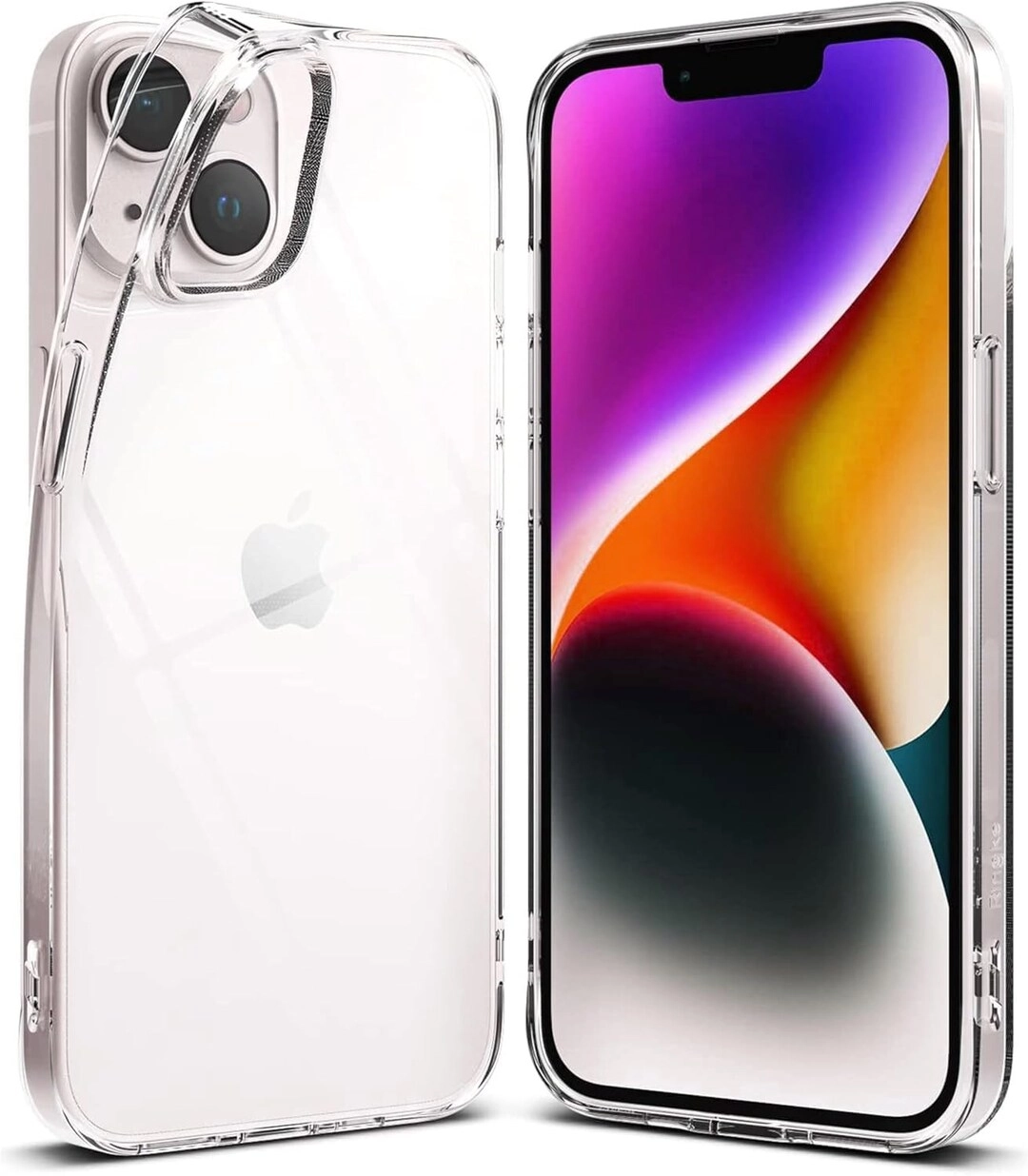 Muzz International iPhone 14 Plus Case - 6.3 Inch Transparent Shockproof for iPhone 14 Plus