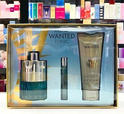 Wanted Tonic + Hair&Body Shampoo - Eau de Toilette 3 Pieces