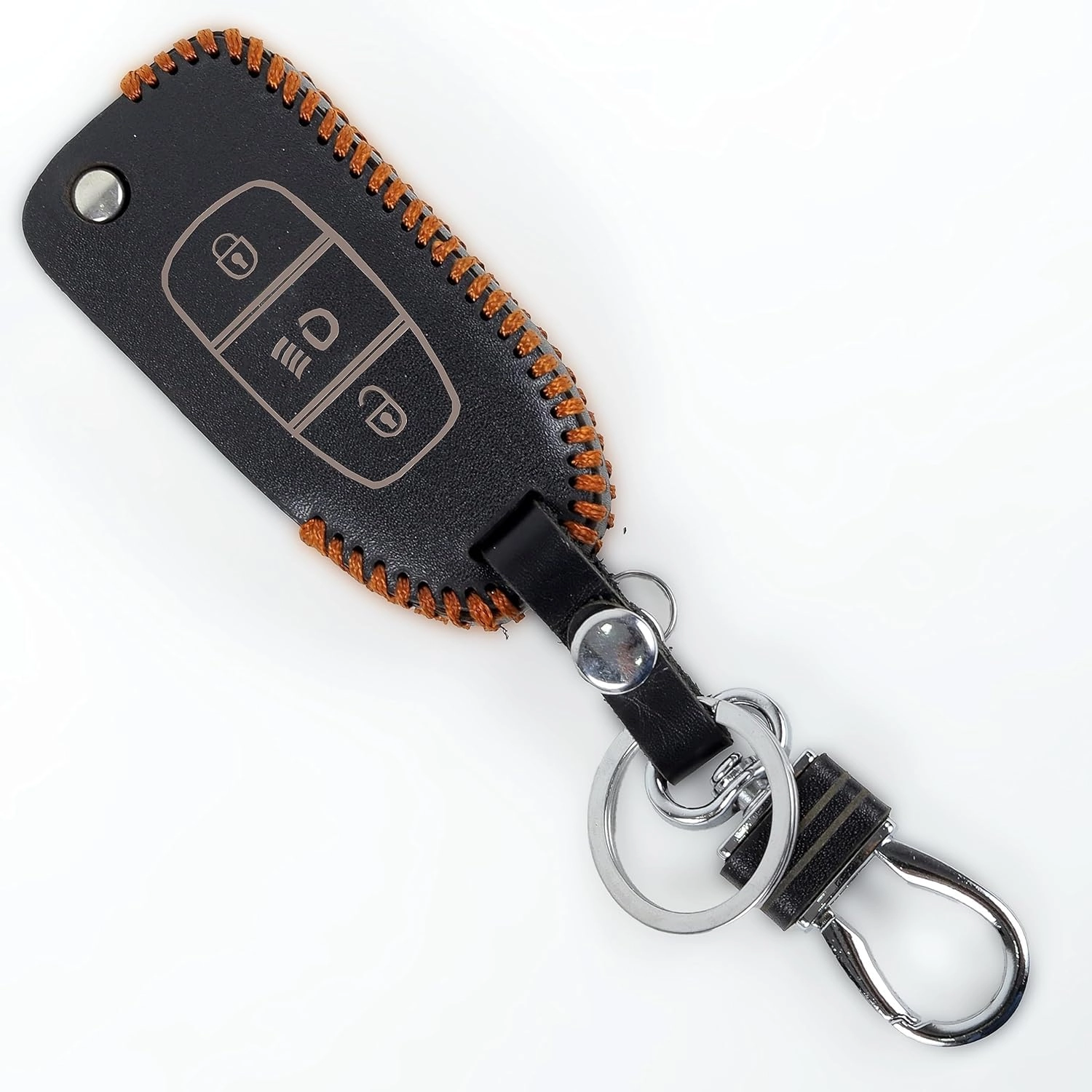 BM ENTERPRISE Leather Smart Car Key Cover Case - Tata Tigor Bolt Nexon Hexa Zest Tiago