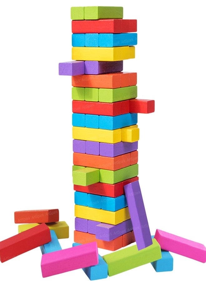ArtSpark Wooden Tumbling Tower - 5+ years 48 pcs