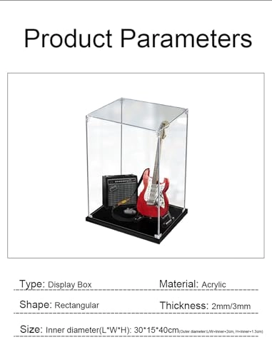 Acrylic Display Case - for Lego 21329 Model Display Cabinet Only