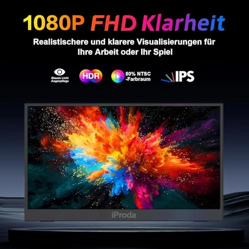 Portable Monitor - 2011071 15.6 inch 1920 x 1080