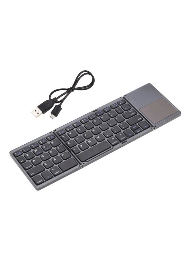 Round Keycap Touch Keyboard Case - Wireless