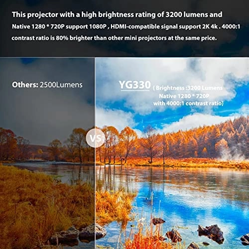 Projector - 12000 Lumens Native 1080P