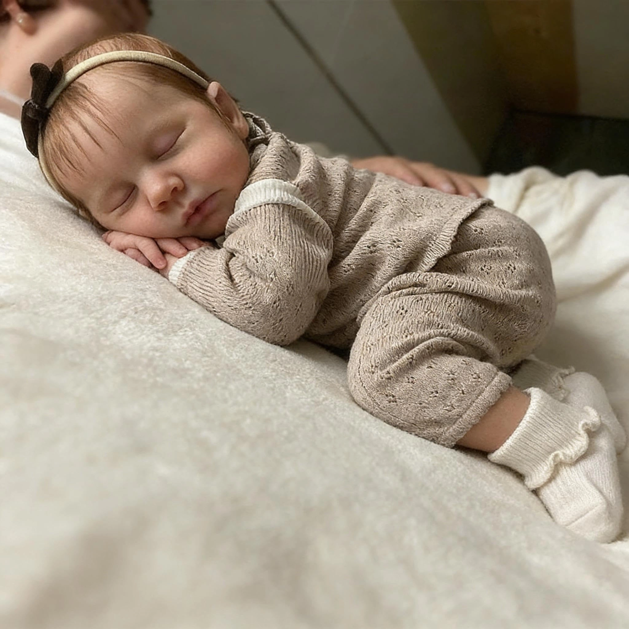 LOULOU Reborn Baby Doll - 20 Inch Vinyl Girl Ages 3+