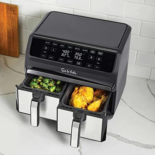 Digital Dual Basket Air Fryer SLT-1802