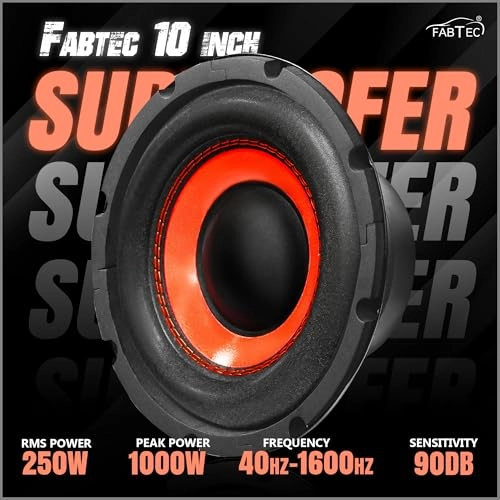 10 Inch Subwoofer - 250W
