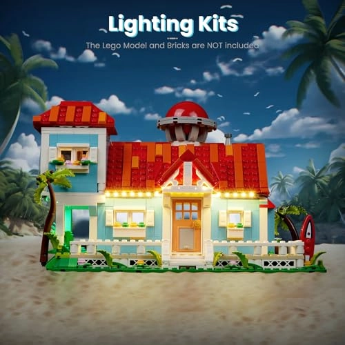 Light Kit for LEGO Lilo and Stitch Beach House 43268