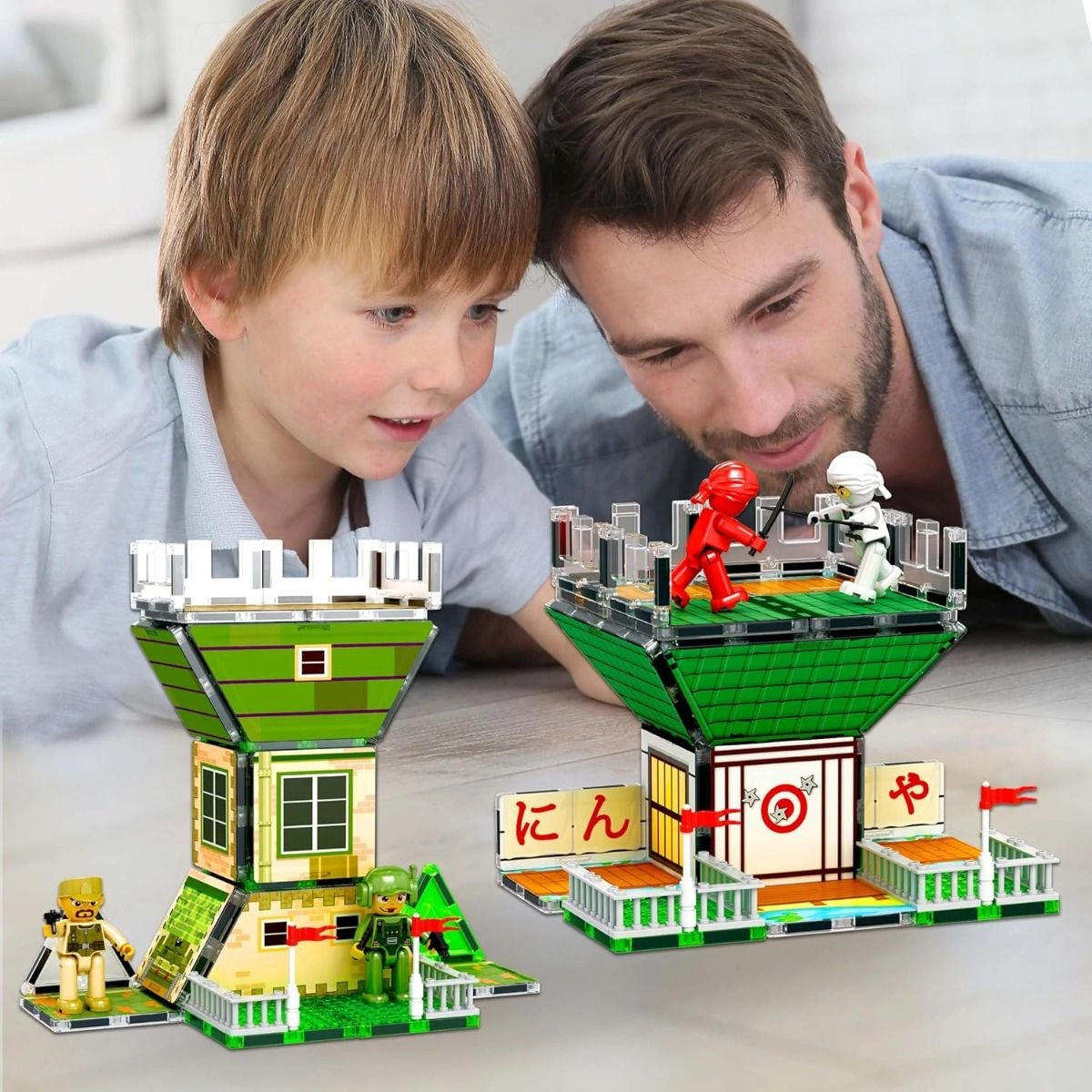 Magmetic Tiles - Ninja Troop 102 pcs