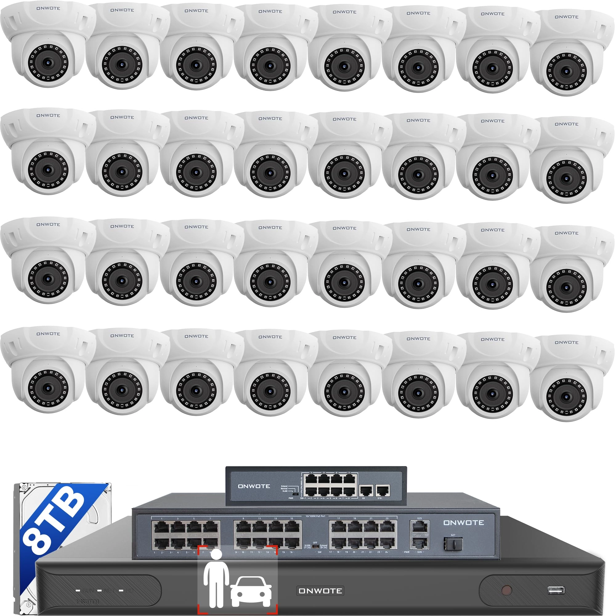 12MP NVR - 32 channels