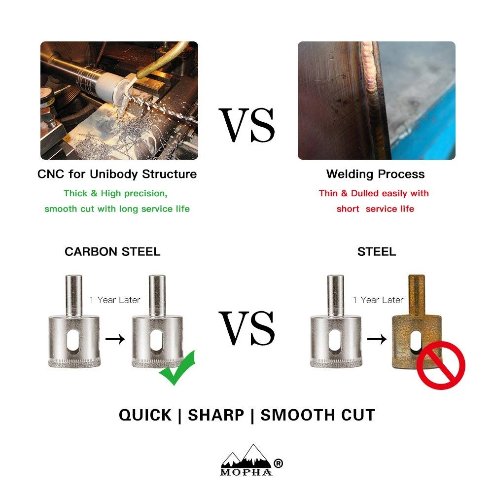 Diamond Drill Bit Set - 13 Pcs