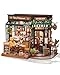 Miniature House Kit - Wooden LED DIY
