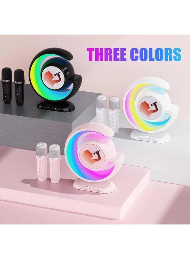 Portable Bluetooth Speaker PA System - 2 Wireless Microphones