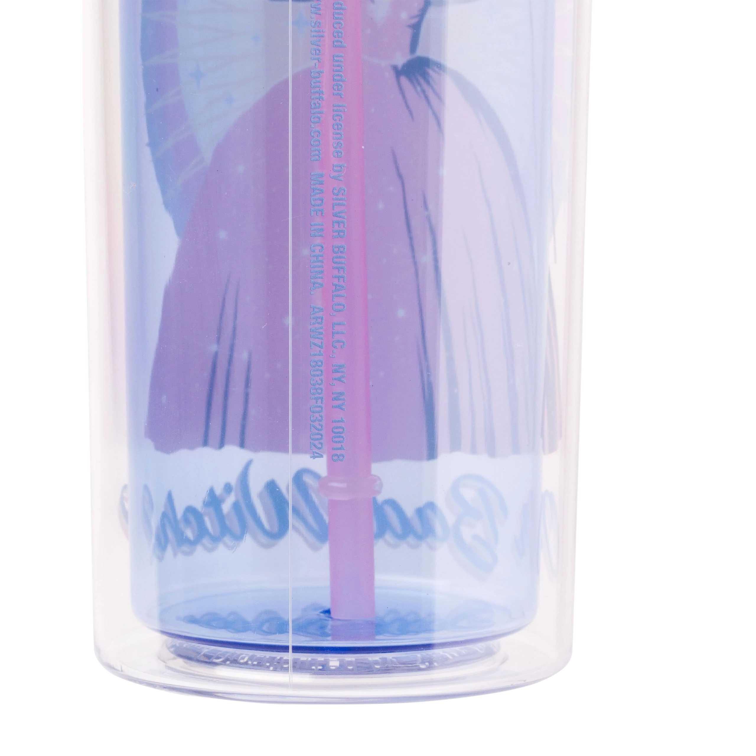 The Wizard of Oz Glinda Reusable Cup - 1 pcs Lid and Straw