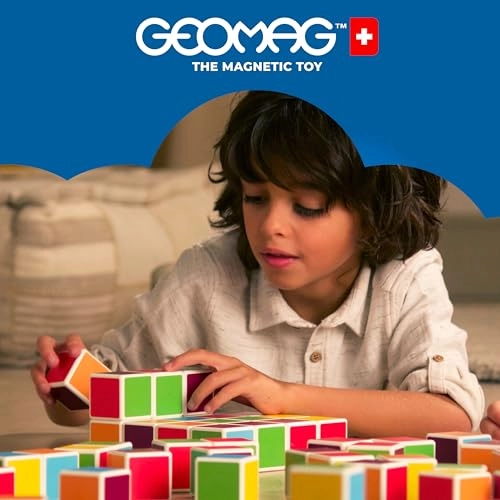 Magicube (127) - Magnetic cubes Multicoloured