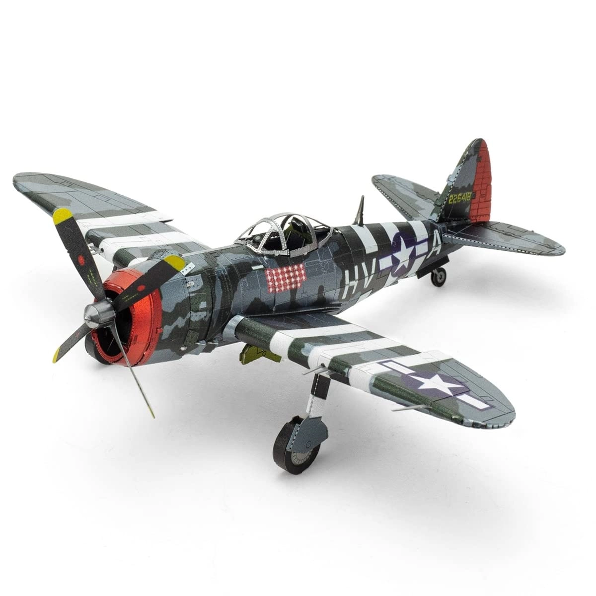 Fascinations P-47 Thunderbolt Model Kit - 1:94 Scale Unassembled