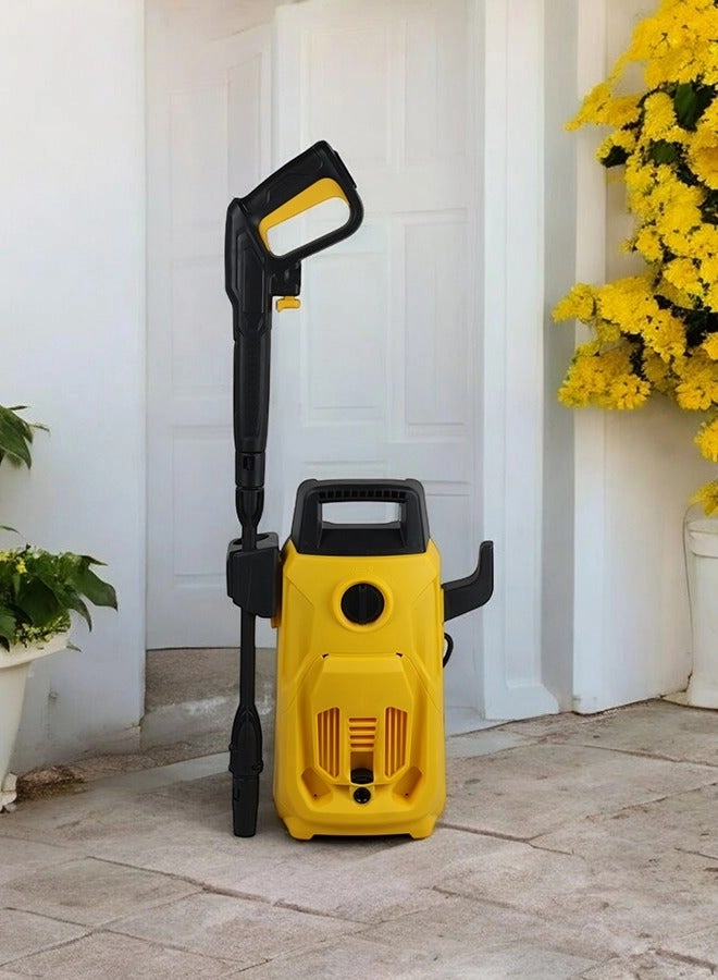 High Pressure Washer - 1400 W 90 to 105 Bar Yellow