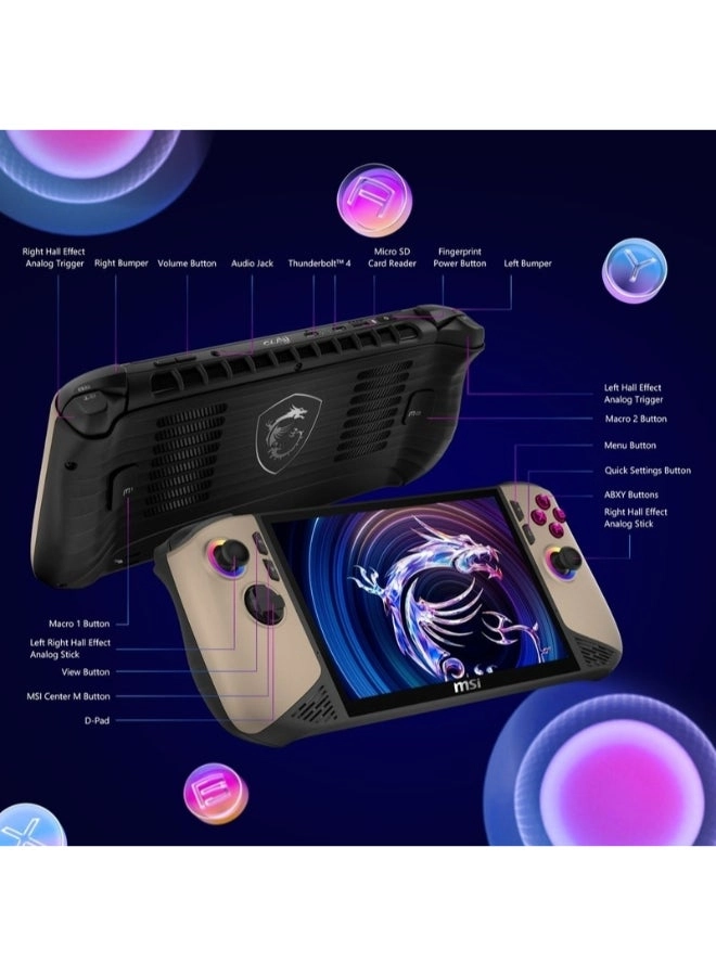 Claw 8 AI+ A2VM - 8'' Core Ultra 7-258V 32GB DDR5 1000GB SSD