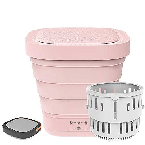 YQWHL Mini Washing Machine Folding Bucket Washer Mini Washer, Portable Travel Underwear And Socks Cleaner Removable Washing Machine