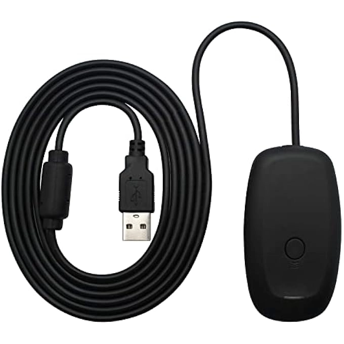 Wireless Game Controller - 2.4G 2 Controllers + USB Adapter