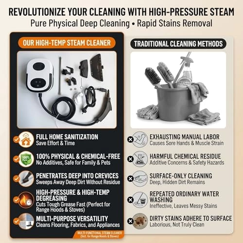 Steam Cleaner - 3-bar 1200ml