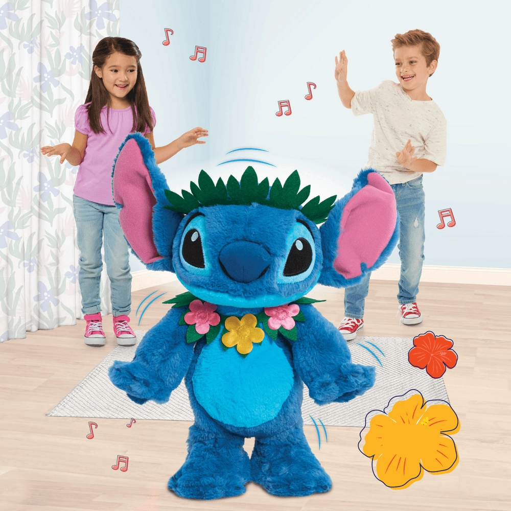 Lilo & Stitch Interactive Plush - 50+ Sounds 35cm